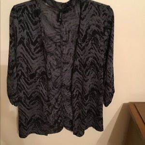 New Direction Open Front  Cardigan